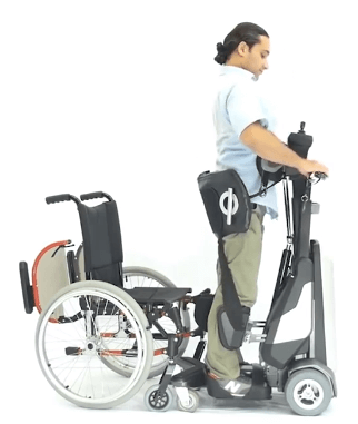 TEK RMD- xe lăn thông minh 3 Xe lăn giúp bạn đứng lên dễ dàng